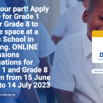 GDE Grade 8 Admission/Registration